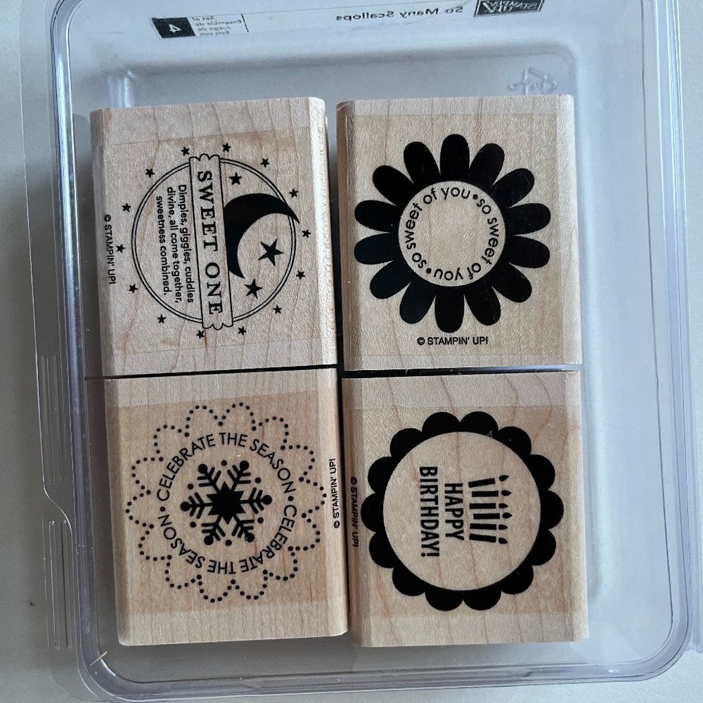 Stampin Up!  So Many Scallops